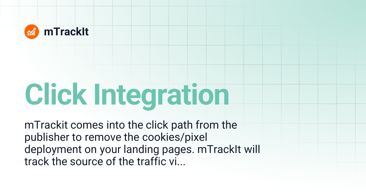 Click Integration | mTrackIt